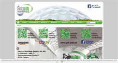 Desktop Screenshot of fairway-golfshop.de